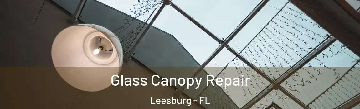 Glass Canopy Repair Leesburg - FL