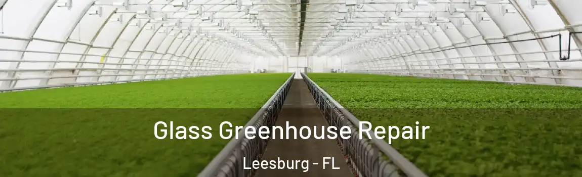  Glass Greenhouse Repair Leesburg - FL