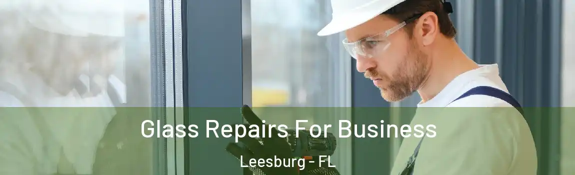 Glass Repairs For Business Leesburg - FL